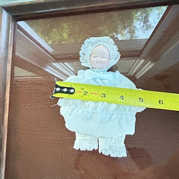 Vintage 1985 Goebel Victoria Ashlea Originals Baby Doll in Blue Lace Dress – 6” - Picture 11 of 11